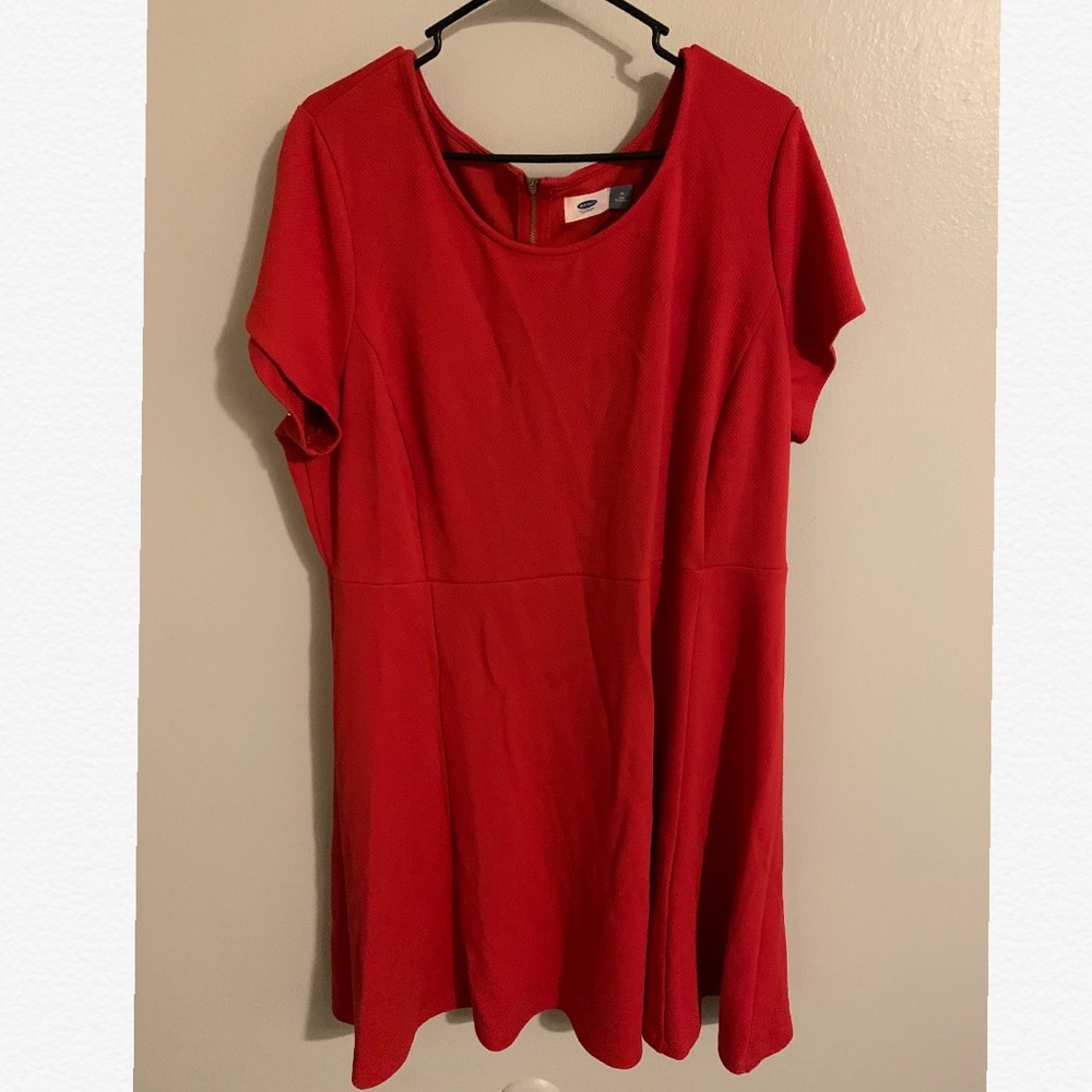 Red old navy dress